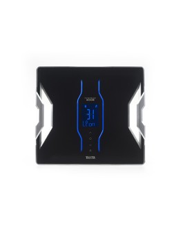 Tanita Bilancia personale intelligente con analisi corporea e trasferimento dati allo smartphone, nera RD-953 unisex