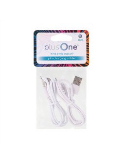 PlusOne Cavo di ricarica USB per mini vibratore PLO-6702DPK e PLO-6702LPK 2 pezzi unisex PlusOne www.essenzetotalstyle.com 