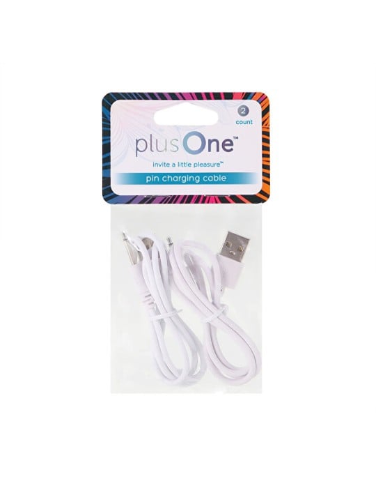 PlusOne Cavo di ricarica USB per mini vibratore PLO-6702DPK e PLO-6702LPK 2 pezzi unisex PlusOne www.essenzetotalstyle.com 