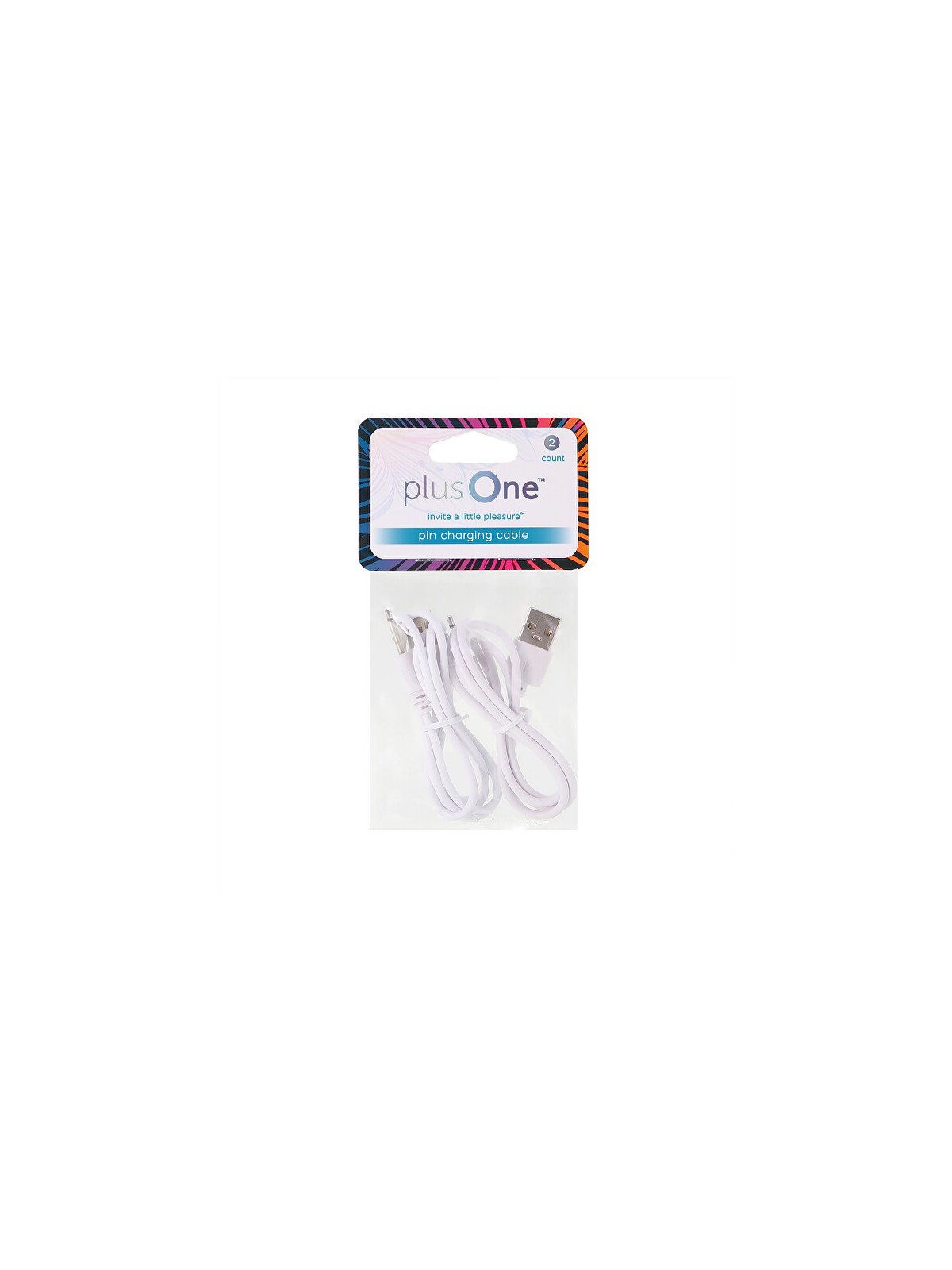 PlusOne Cavo di ricarica USB per mini vibratore PLO-6702DPK e PLO-6702LPK 2 pezzi unisex PlusOne www.essenzetotalstyle.com 