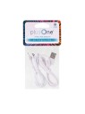 PlusOne Cavo di ricarica USB per mini vibratore PLO-6702DPK e PLO-6702LPK 2 pezzi unisex PlusOne www.essenzetotalstyle.com 