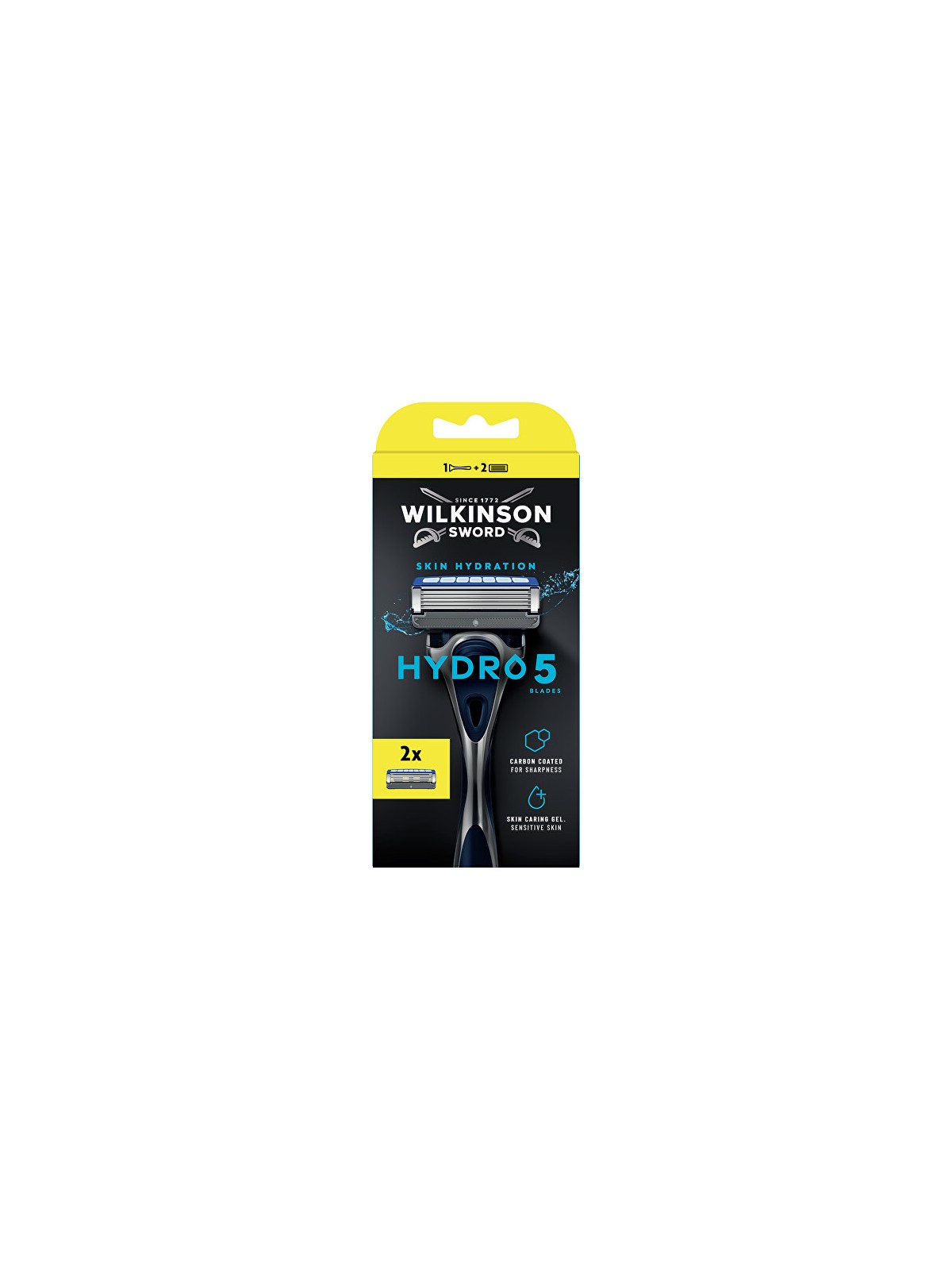 Wilkinson Rasoio elettrico Sword Hydro 5 + inserti 2 pezzi