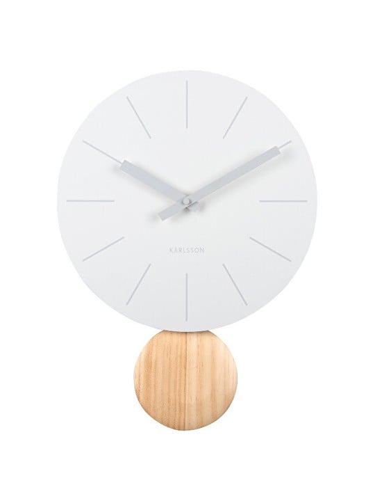 Karlsson Orologio da parete a pendolo KA5967WH unisex