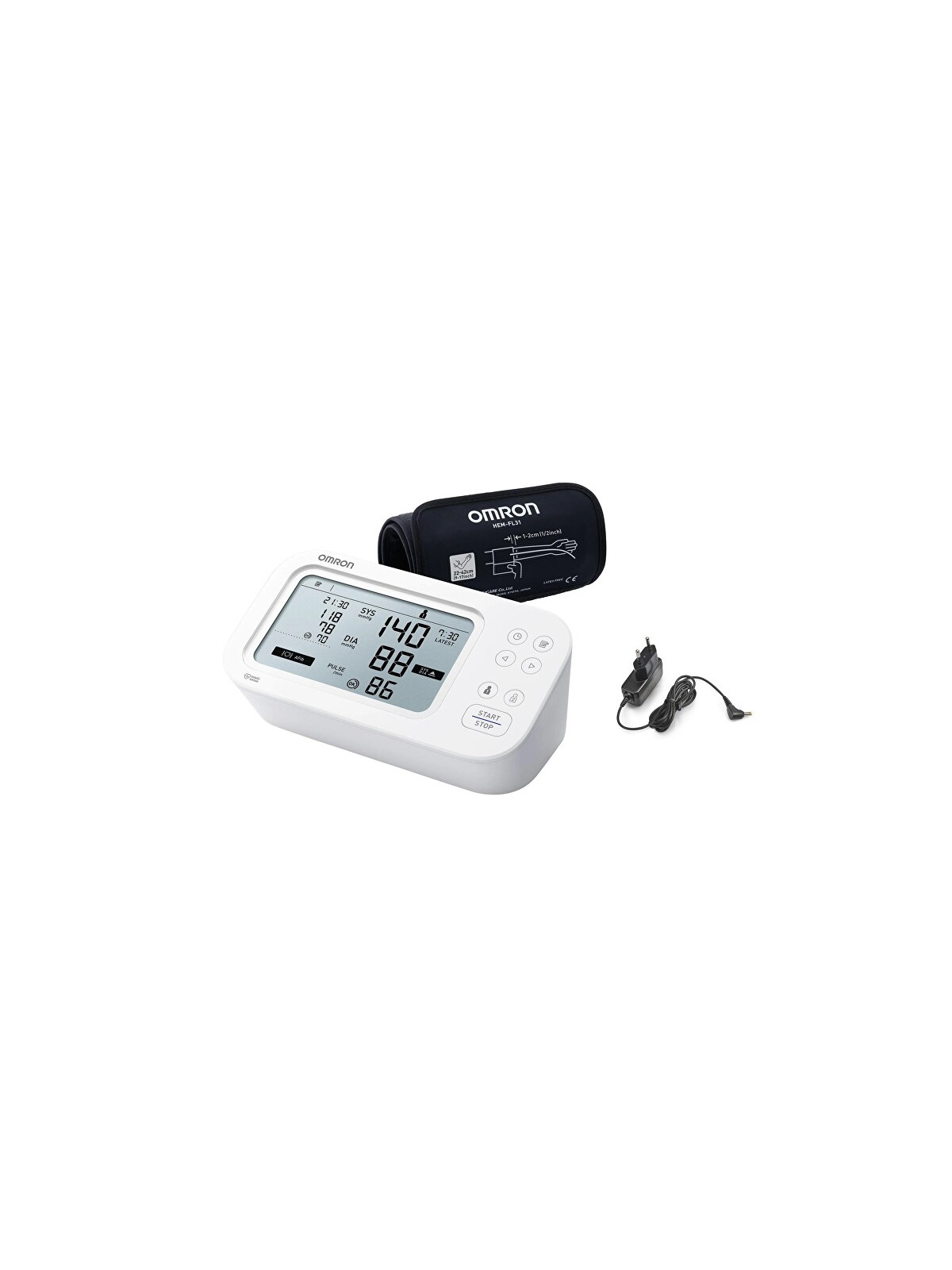 Omron Tonometro OMRON M6 Comfort AFib + adattatore unisex