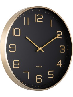 Karlsson Orologio da parete di design KA5973BK unisex