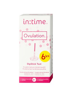 InTime Test di ovulazione Intime Ovulation DipStick Test 6 pezzi donna