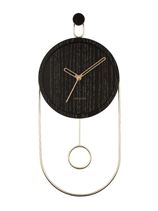 Karlsson Orologio da parete a pendolo KA5892BK unisex