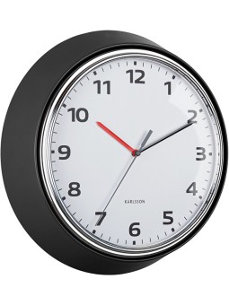 Karlsson Orologio da parete di design KA6006BK unisex