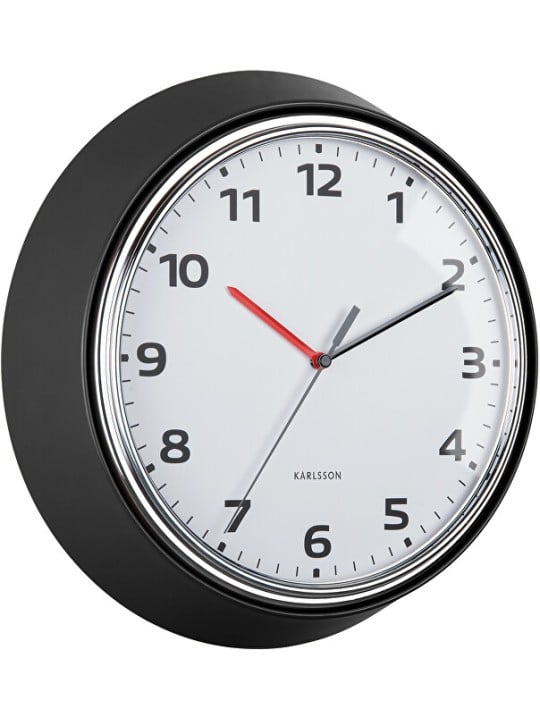 Karlsson Orologio da parete di design KA6006BK unisex