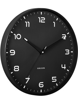Karlsson Orologio da parete di design 6053BK unisex