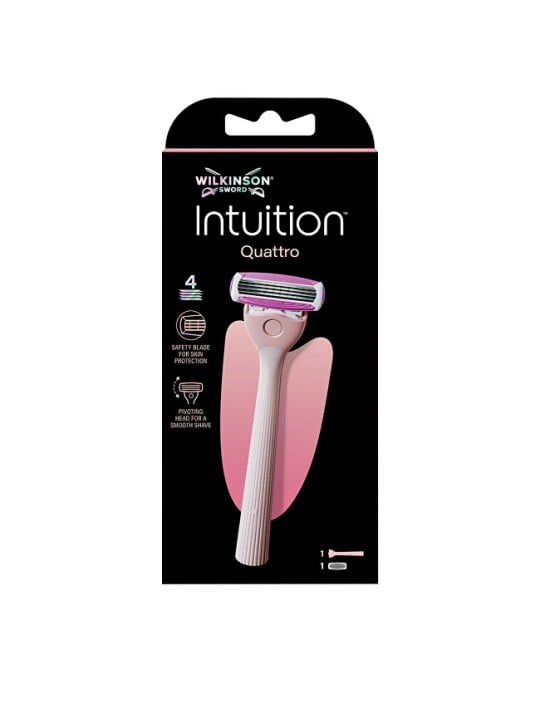 Wilkinson Rasoio elettrico Intuition Quattro + cartuccia 1 pezzo