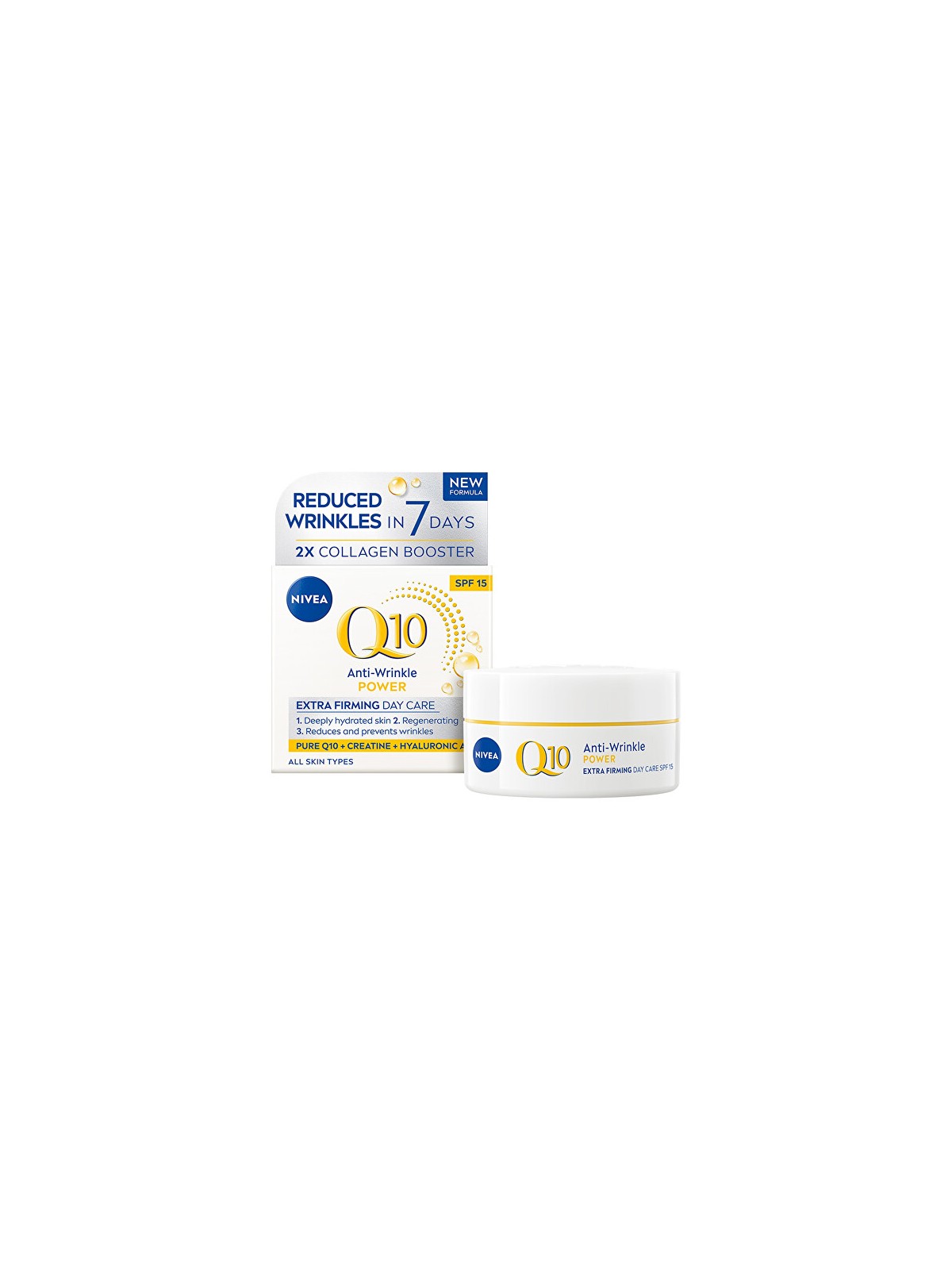 Nivea Crema giorno rassodante antirughe Q10 Power 50ml donna