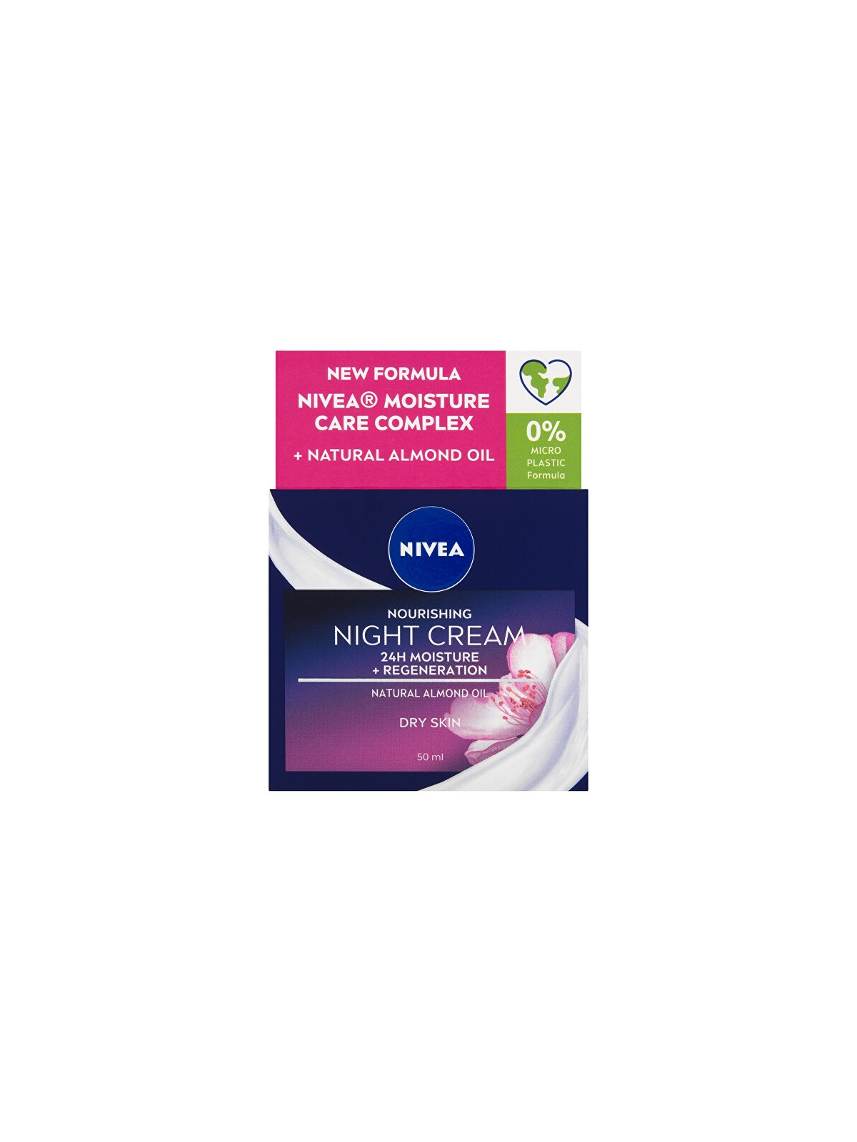 Nivea Crema notte nutriente e rigenerante per pelli secche e sensibili Essential da 50 ml donna