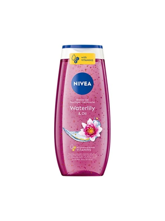 Nivea Bagnoschiuma rinfrescante all'olio di ninfea Bagnoschiuma 250 ml donna