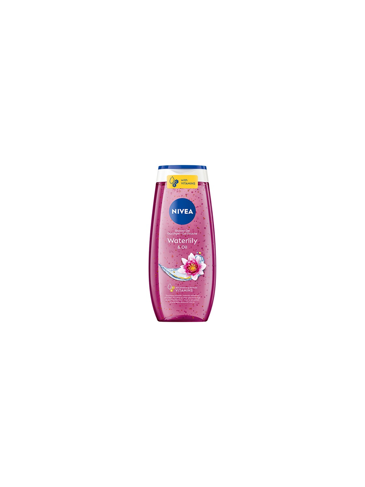 Nivea Bagnoschiuma rinfrescante all'olio di ninfea Bagnoschiuma 250 ml donna