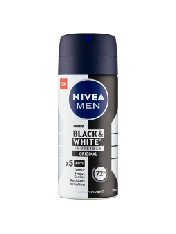Nivea Spray antitraspirante per uomo Invisible For Black & White Antitraspirante 100ml uomo