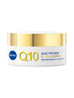 Nivea Crema antirughe extra nutriente Q10 di 15 50 ml donna