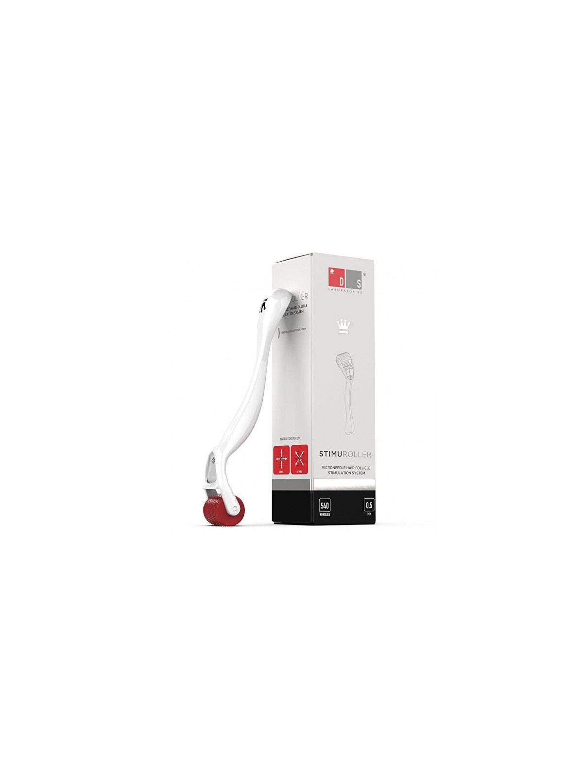 DS Laboratories StimuRoller sistema di stimolazione del follicolo pilifero con microaghi 0,5 mm unisex
