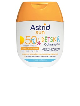 Astrid Lozione abbronzante per bambini per viso e corpo SPF 50 Sun 60ml bambino