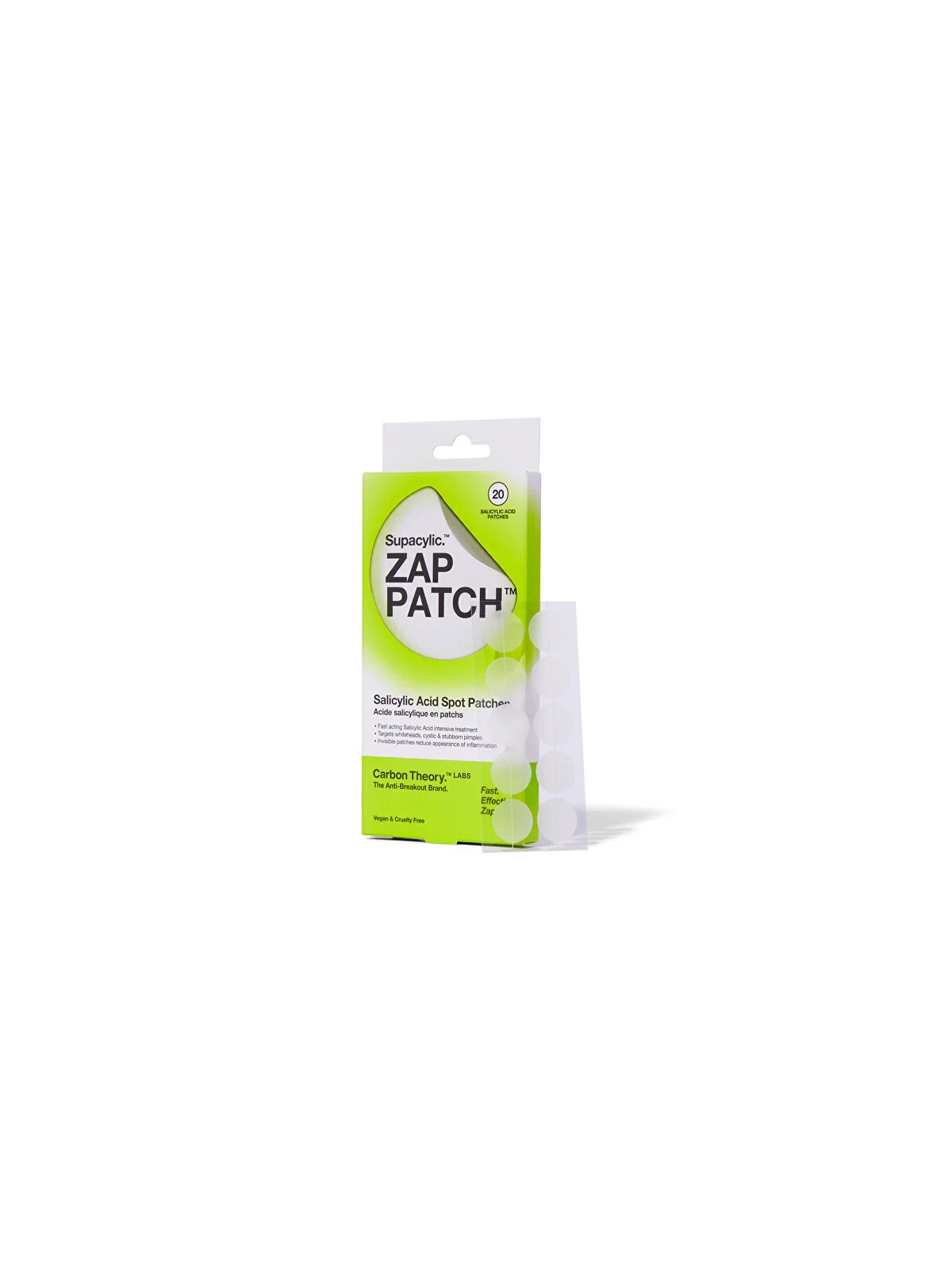 Carbon Theory Supacylic Zap Patch donna 20pz