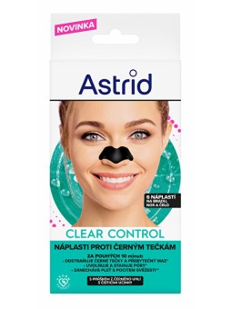 Astrid Clear Control - Cerotti Anti-Punti Neri 6 pz