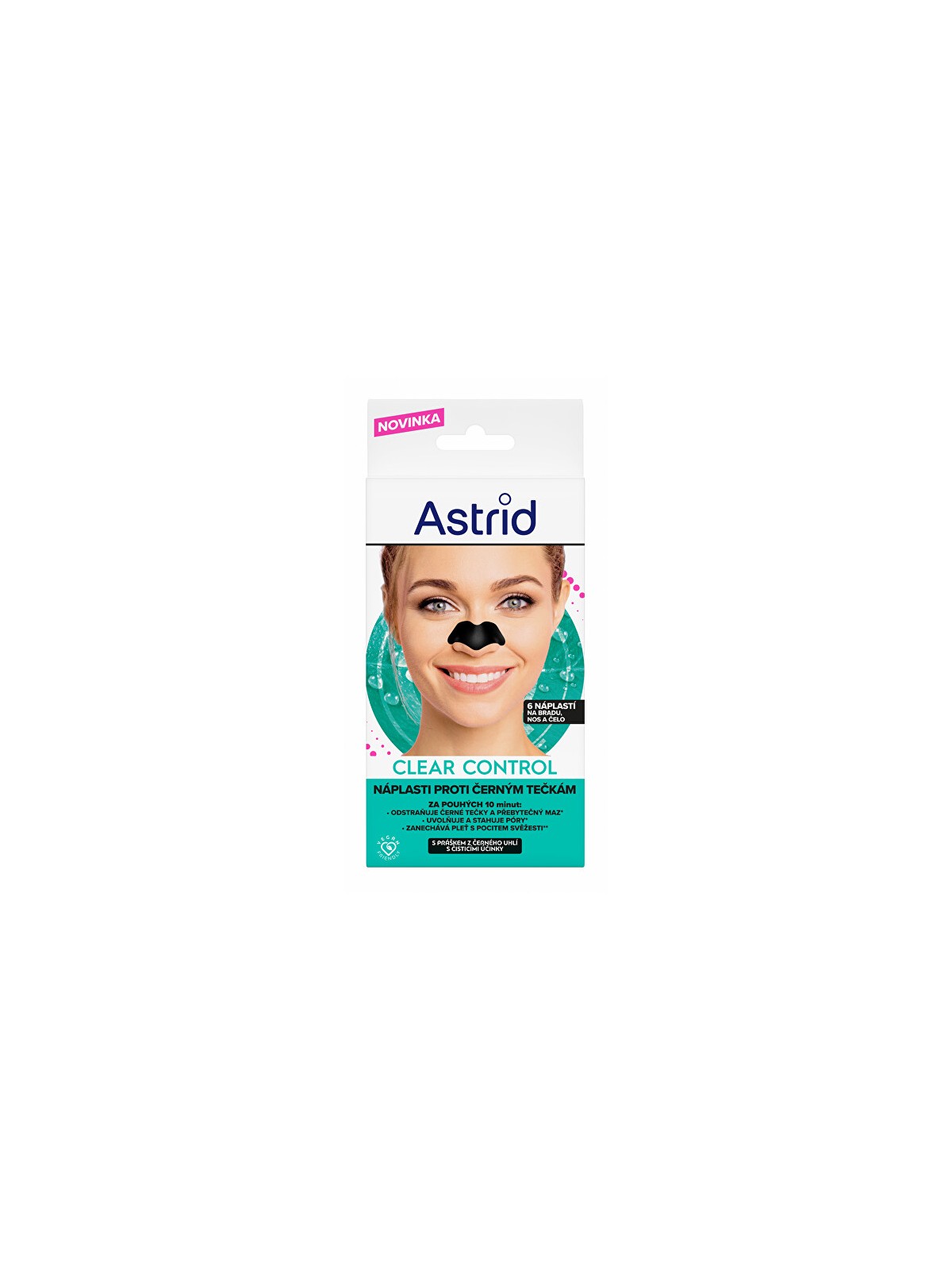Astrid Clear Control - Cerotti Anti-Punti Neri 6 pz
