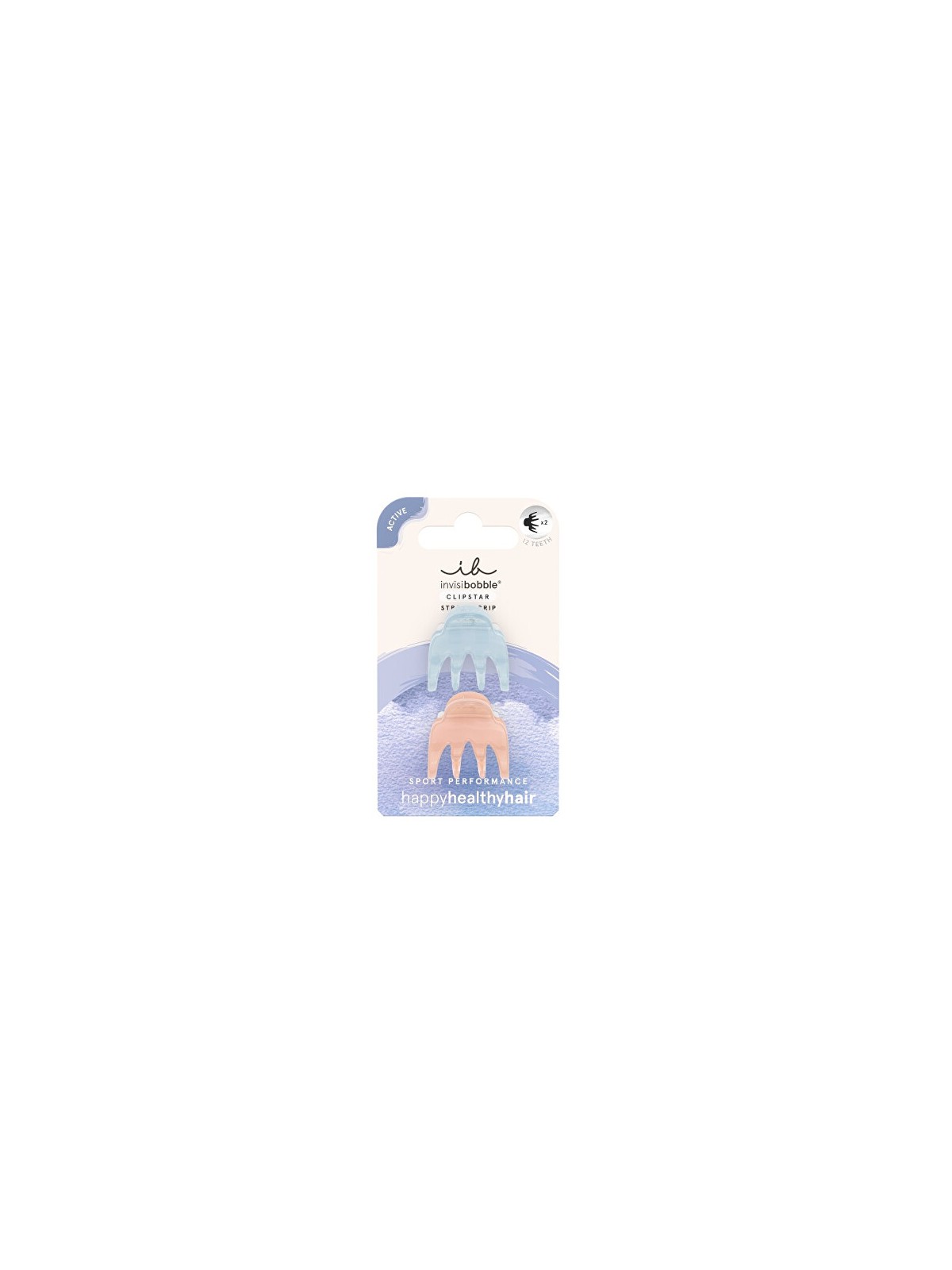 Invisibobble Clipstar Gym Buddy S - 2 clip capelli