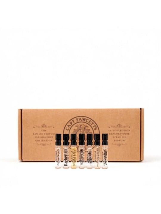 Captain Fawcett Set regalo Eau de Parfum Exploratory Collection 7 x 2 ml uomo