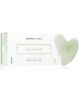 KORIKA Pietra Gua Sha in giada verde Pietra Gua Sha donna