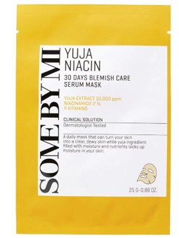 Some By Mi Yuja Niacin 30 Days Blemish Care Serum Mask 25 g