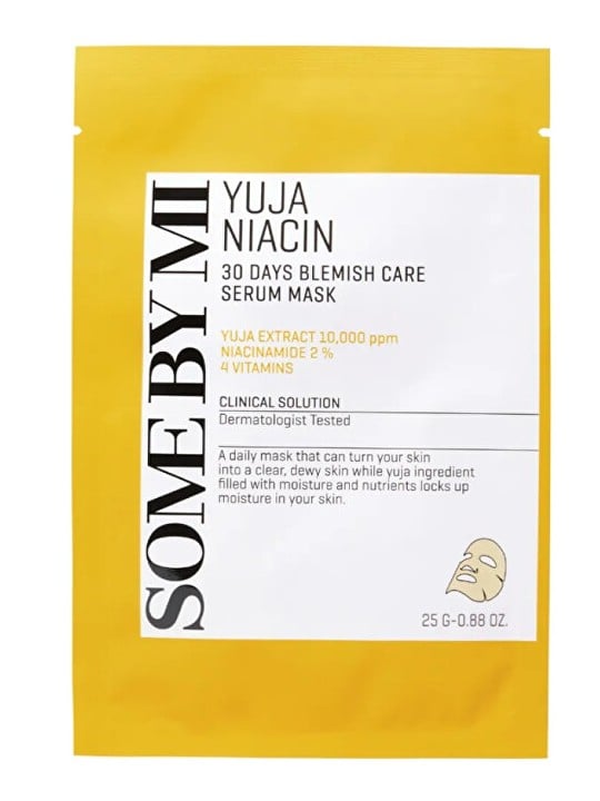 Some By Mi Yuja Niacin 30 Days Blemish Care Serum Mask 25 g