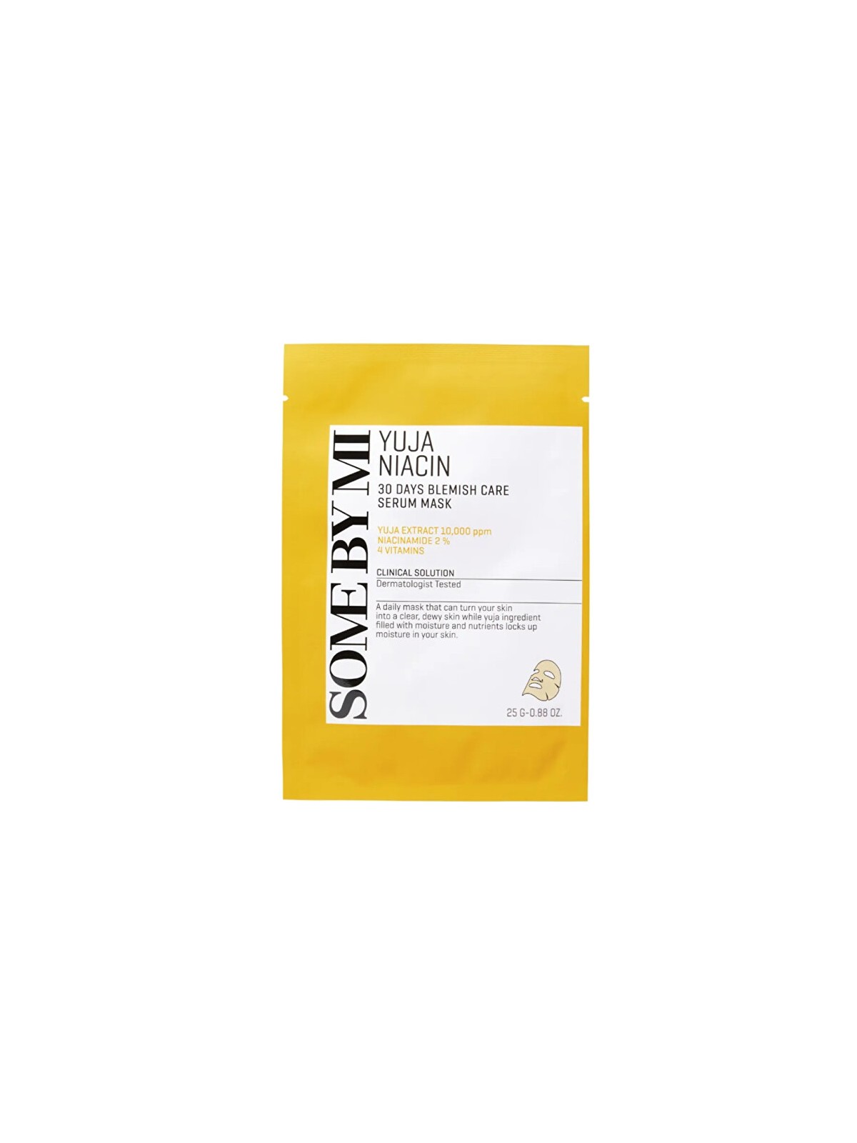 Some By Mi Yuja Niacin 30 Days Blemish Care Serum Mask 25 g