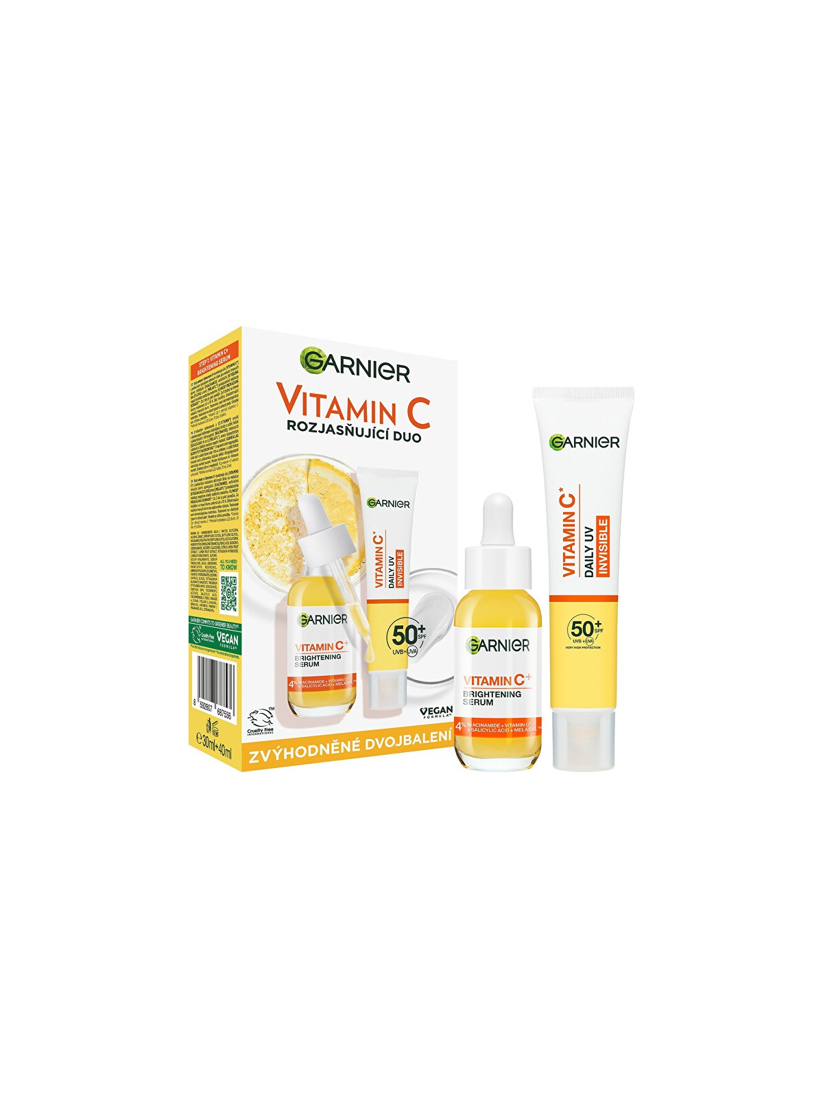 Garnier Set regalo per la cura della pelle con vitamina C donna