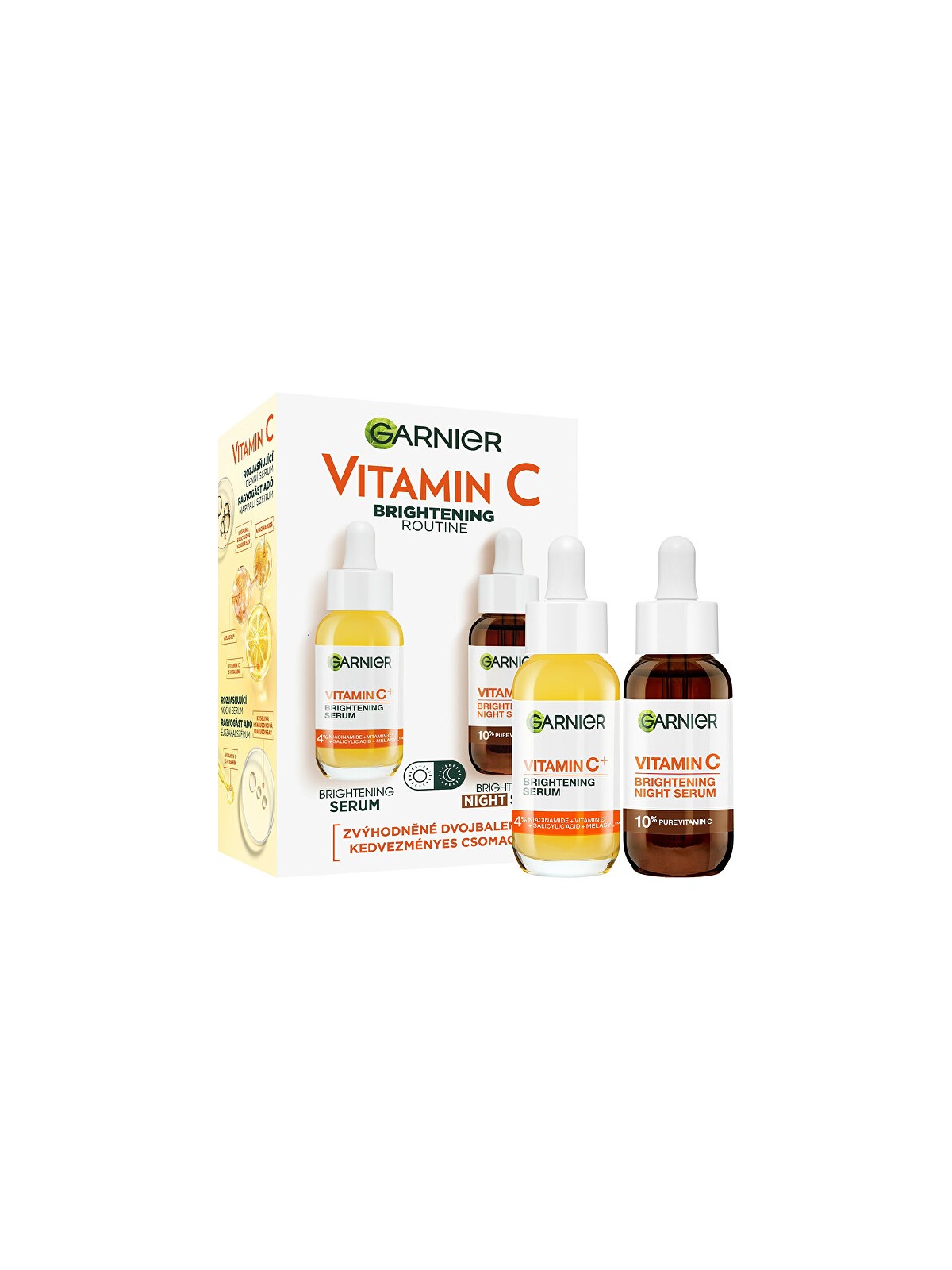 Garnier Set regalo per la cura della pelle illuminante alla vitamina C donna