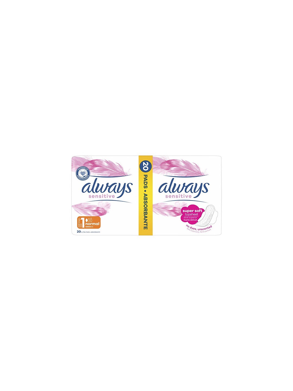 Always Assorbenti igienici Ultra Sensitive Normal Duo, 20 pezzi donna