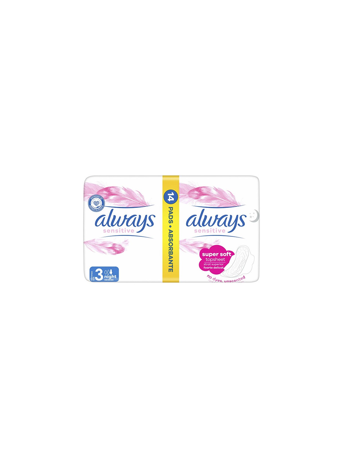 Always Assorbenti igienici notturni Ultra Sensitive Night Duo, 14 pezzi donna