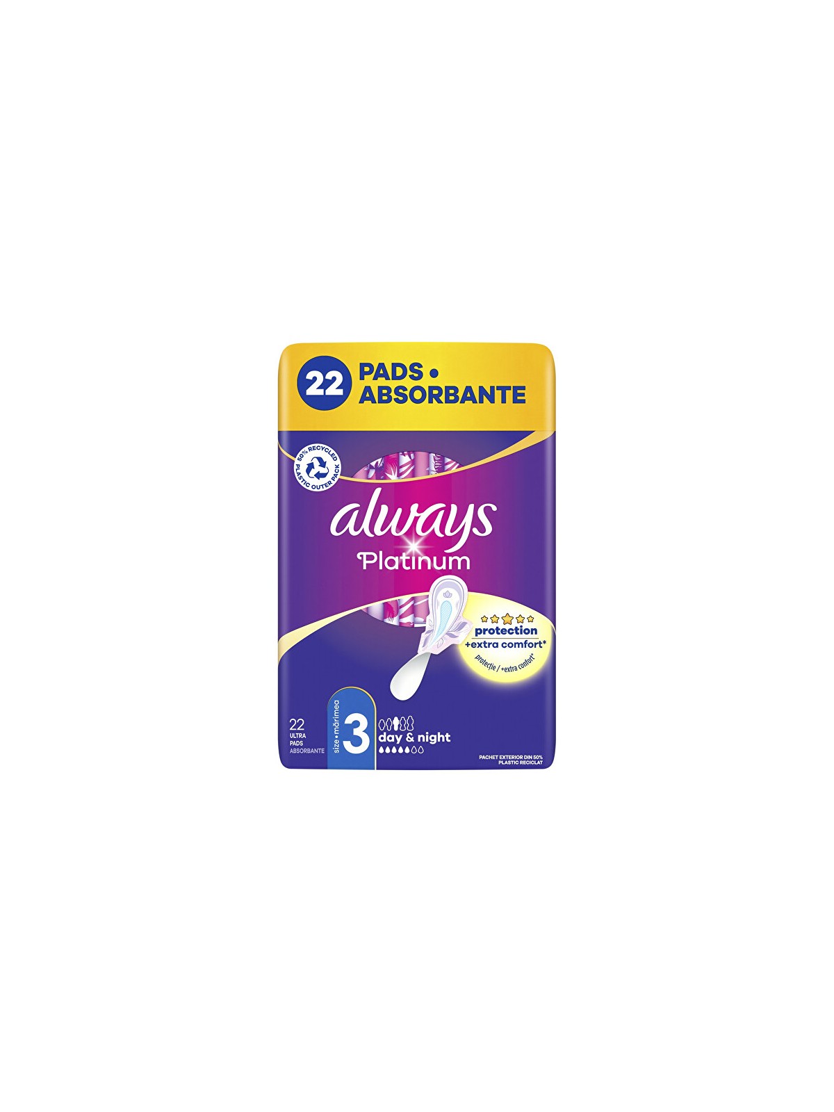 Always Assorbenti igienici Ultra Platinum Night, 22 pezzi donna