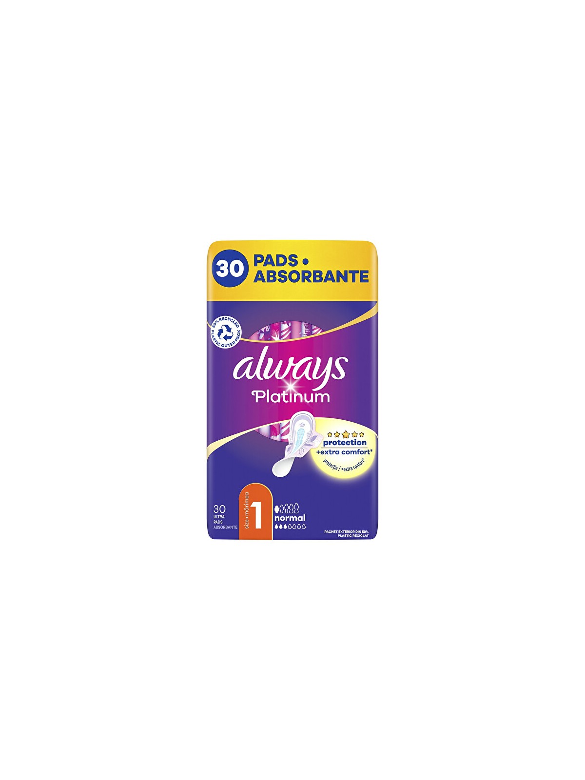 Always Assorbenti igienici Ultra Platinum Normal, 30 pezzi donna