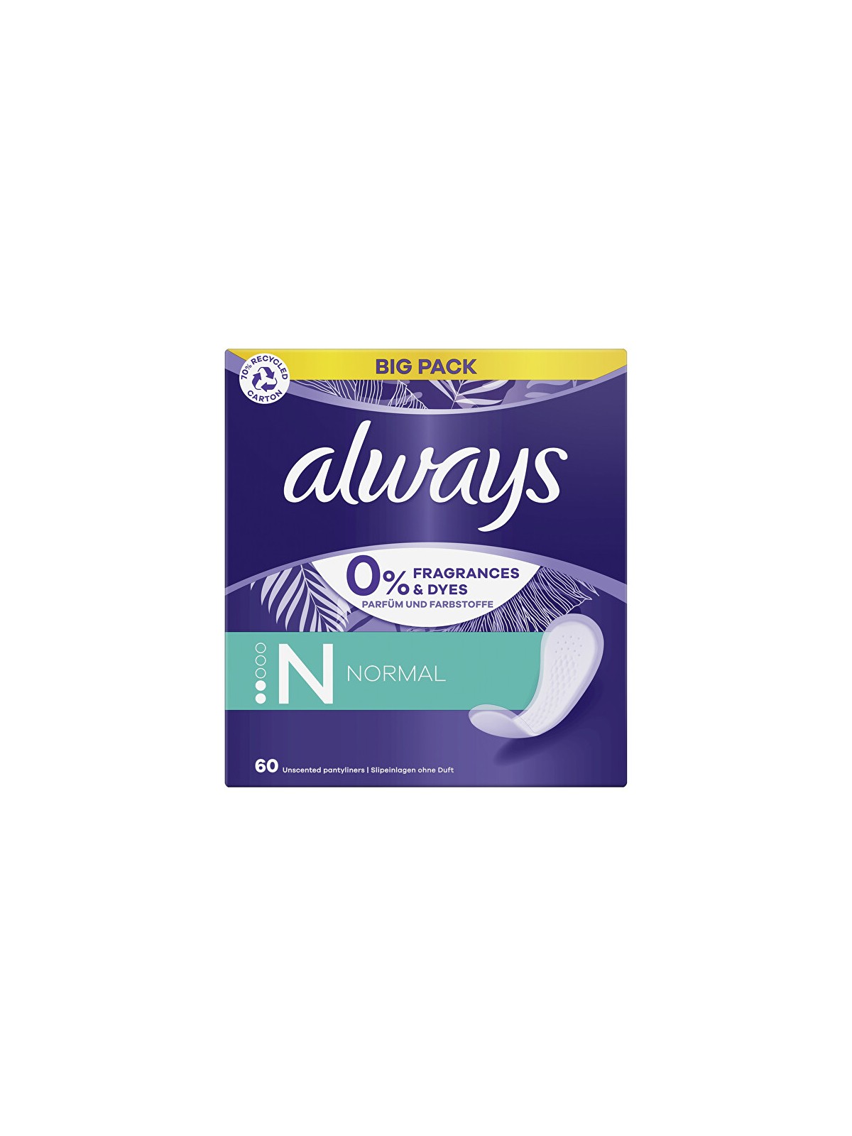 Always Always Intimas Normal Fresh&Protect 60 pezzi donna