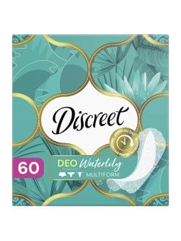 Discreet Salvaslip Waterlily Multiform, 60 pezzi donna