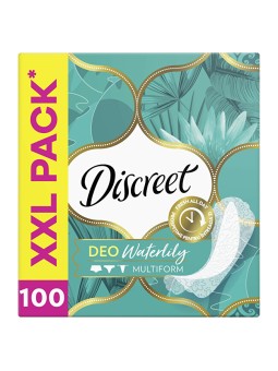 Discreet Salvaslip Waterlily Multiform, 100 pezzi donna