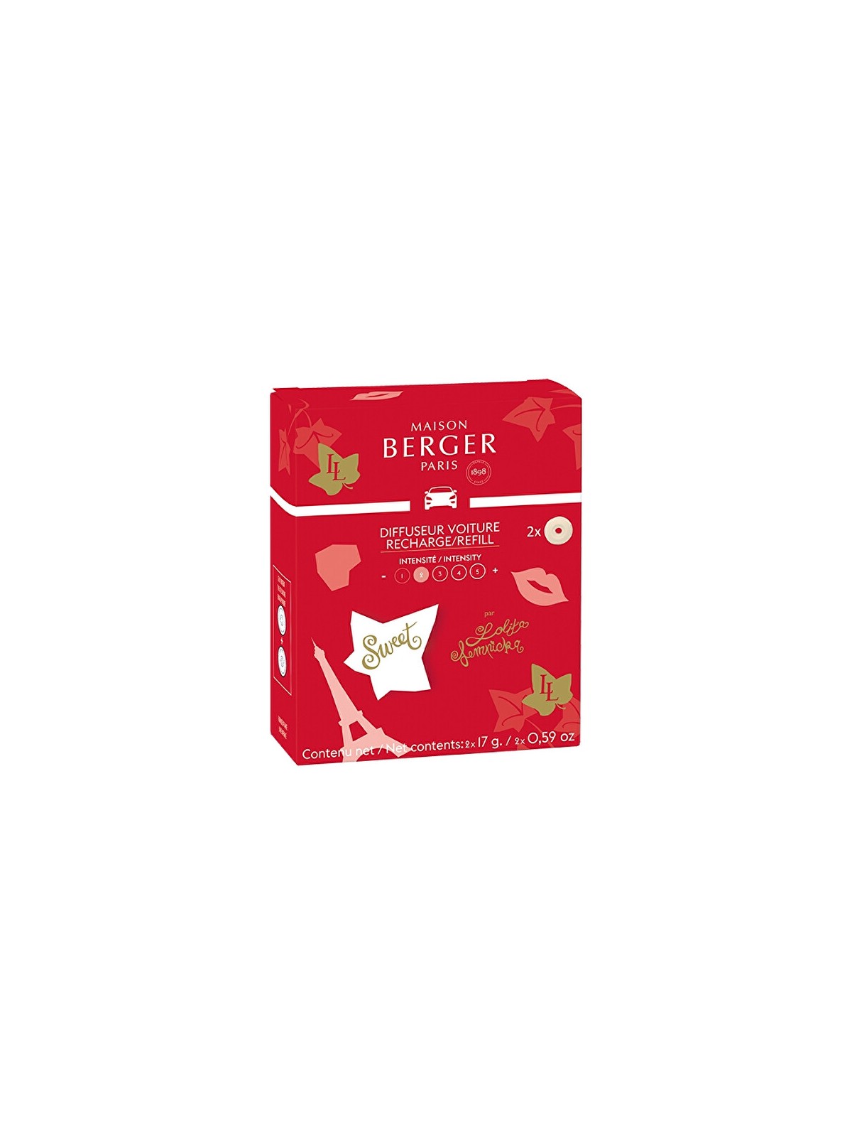 Maison Berger Paris Ricarica per diffusore per auto Lolita Lempicka Sweet unisex