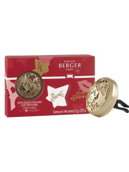 Maison Berger Paris Set regalo diffusore per auto oro + ricarica Lolita Lempicka Sweet unisex