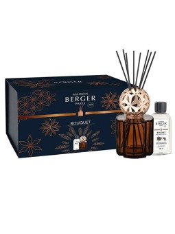 Maison Berger Paris Set regalo diffusore di aromi Pomelis marrone + ricarica Magnifica Vaniglia 200ml unisex