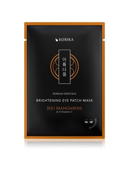 KORIKA Maschera contorno occhi illuminante in biocellulosa, stile coreano Maschera contorno occhi illuminante 2 pezzi donna