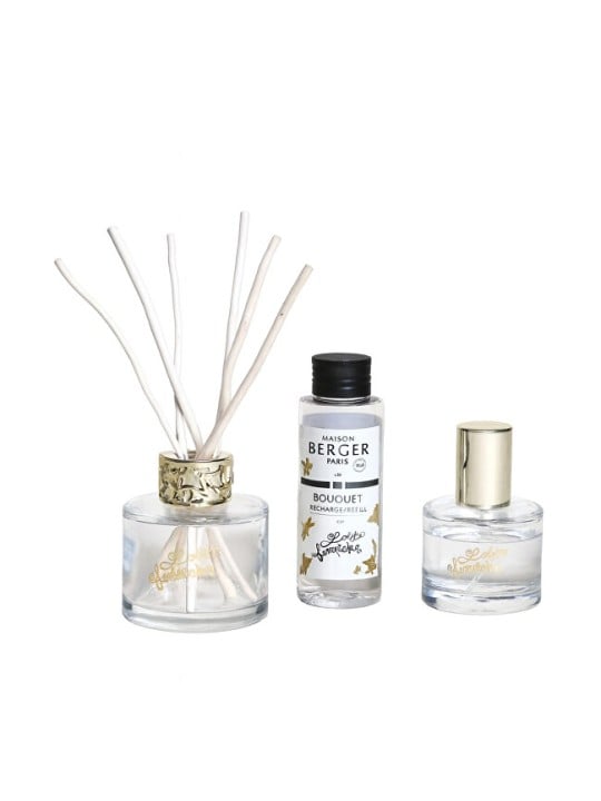 Maison Berger Paris Set regalo mini diffusore Lolita Lempicka trasparente + ricarica e spray per la casa Lolita Lempicka unisex