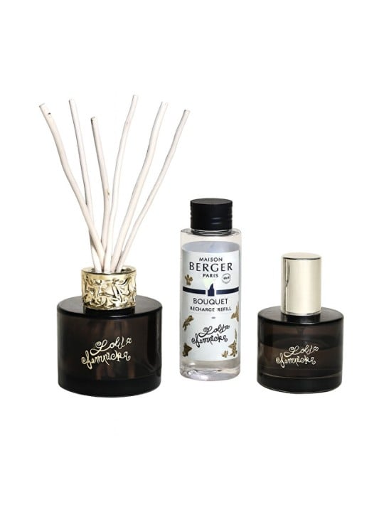 Maison Berger Paris Set regalo mini diffusore Lolita Lempicka nero + ricarica e spray per ambienti Lolita Lempicka unisex