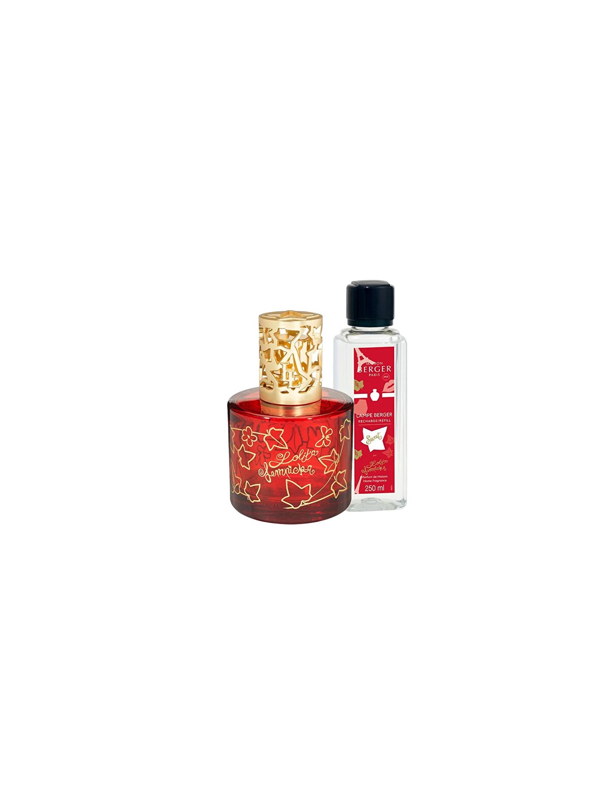 Maison Berger Paris Set regalo lampada catalitica Rosso puro + ricarica Sweet Lolita Lempicka 250ml unisex