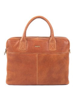 SEGALI Borsa da uomo in pelle 7015 color cognac uomo