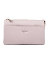 SEGALI Borsa a tracolla da donna in pelle 8002 color tortora donna